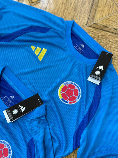 Camiseta Colombia 2026 entrenamiento azul