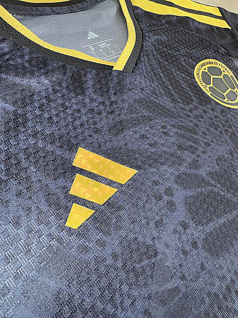 Camiseta colombia negra player mundial 2026