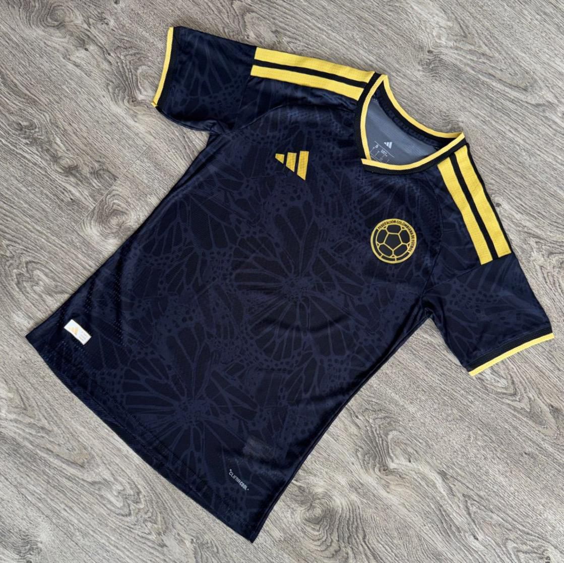 Camiseta colombia negra player mundial 2026