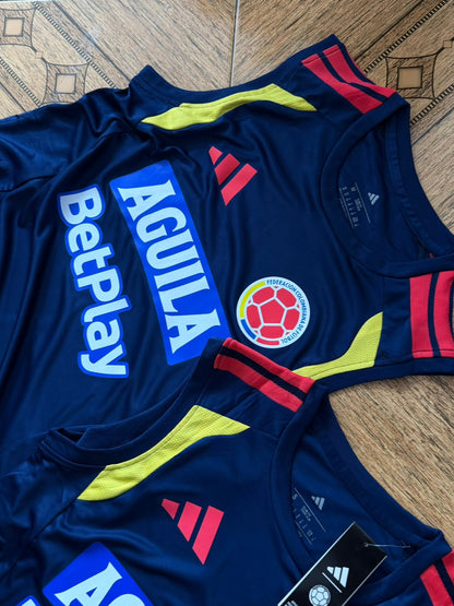Musculosa Selección azul oscura