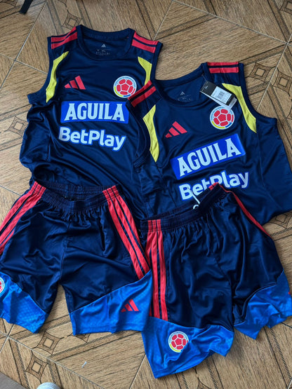 Musculosa Selección azul oscura